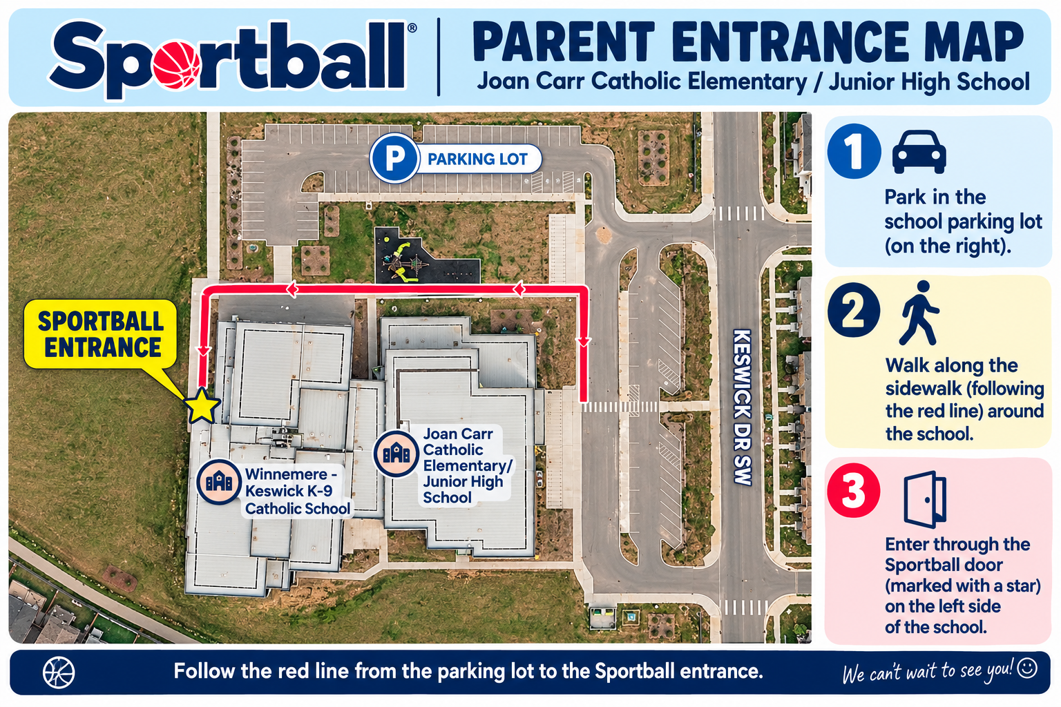 Sportball entrance